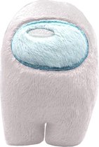 Among Us Knuffel - Crewmate Plushie - Imposter Game - Among Us Tips Ebook - 20CM - Wit