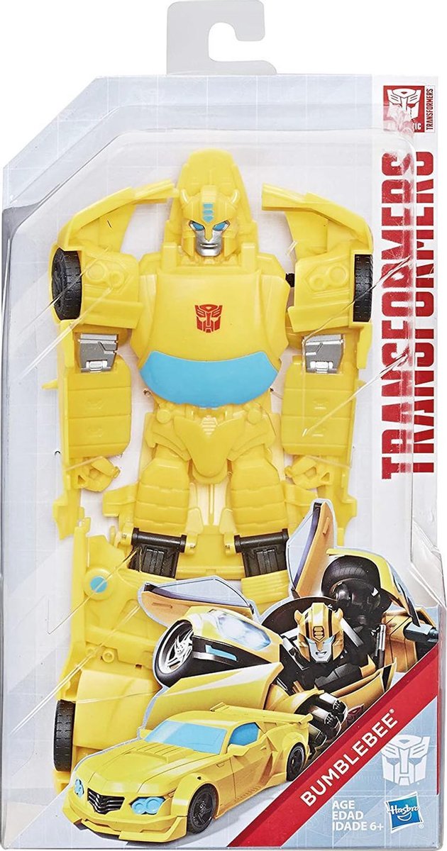 Herziening Seraph luisteraar Transformers Bumblebee actie figuur - 23cm - Titan Changers speelfiguur |  bol.com