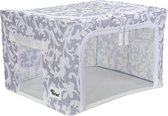 Periea Opvouwbare Opberg Box / Doos - Grey Damask - Small