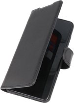 Handmade Echt Lederen Telefoonhoesje voor Samsung Galaxy S20 - Zwart