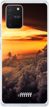 Samsung Galaxy S10 Lite Hoesje Transparant TPU Case - Sea of Clouds #ffffff