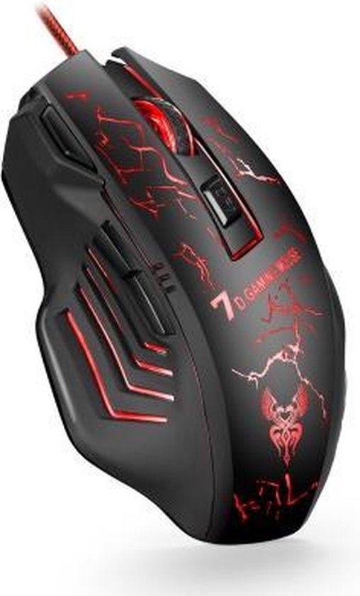 X7 Professionele verlichtende gaming muis voor Computer PC Laptop