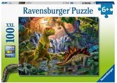 Ravensburger puzzel Oase van dinosaurussen- Legpuzzel - 100 stukjes