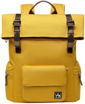 YLX Original Backpack 2.0. Oker geel. Recycled Rpet materiaal. Eco-friendly