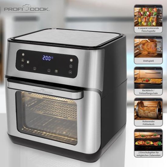 ProfiCook FR 1200 H - Hetelucht friteuse - 11 liter - - ProfiCook - €99,95