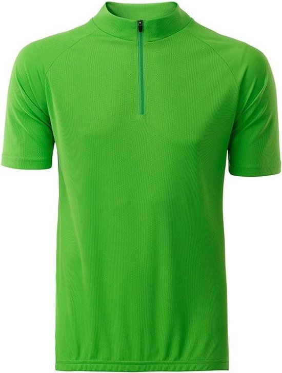 Fusible Systems - Maillot de cyclisme homme James and Nicholson (vert)