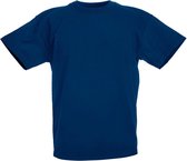 Fruit Of The Loom Originele T-shirt met korte mouwen voor kinderen / kinder (Marine)
