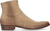 Sacha - Heren - Beige suède western boots - Maat 43
