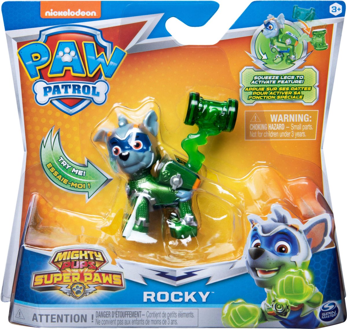 Paw Patrol Rocky mighty pups super paws Paw Patrol Rocky mighty pups super paws