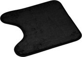 Zethome | Wc-mat | Toilet mat | 45x45 | Zwart | 6GMB268NR