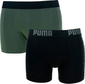 PUMA - statement 2-pack groen & zwart - S