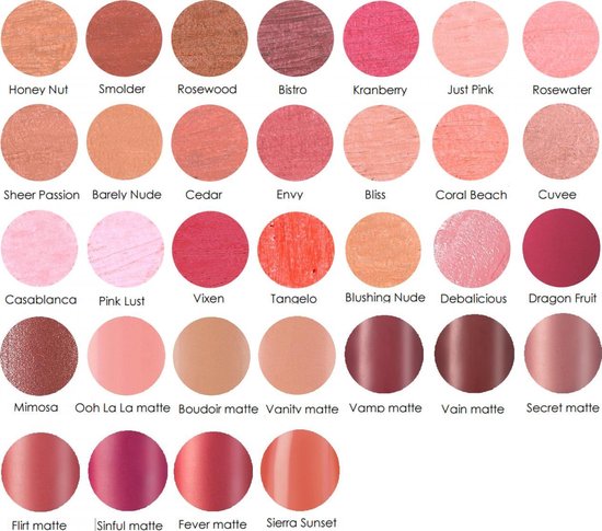 Youngblood - Lipstick - Lippenstift - Een unieke combinatie van natuurlijke oliën en mineralen