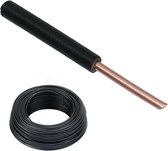VB VD Draad 1.5 MM² Zwart - 100 meter