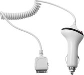 Pro+ Autolader 12 Volt en 24 Volt t.b.v. Iphone / Ipod - Wit