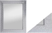 MLK - Spiegel ca. 55x70 cm - zilver