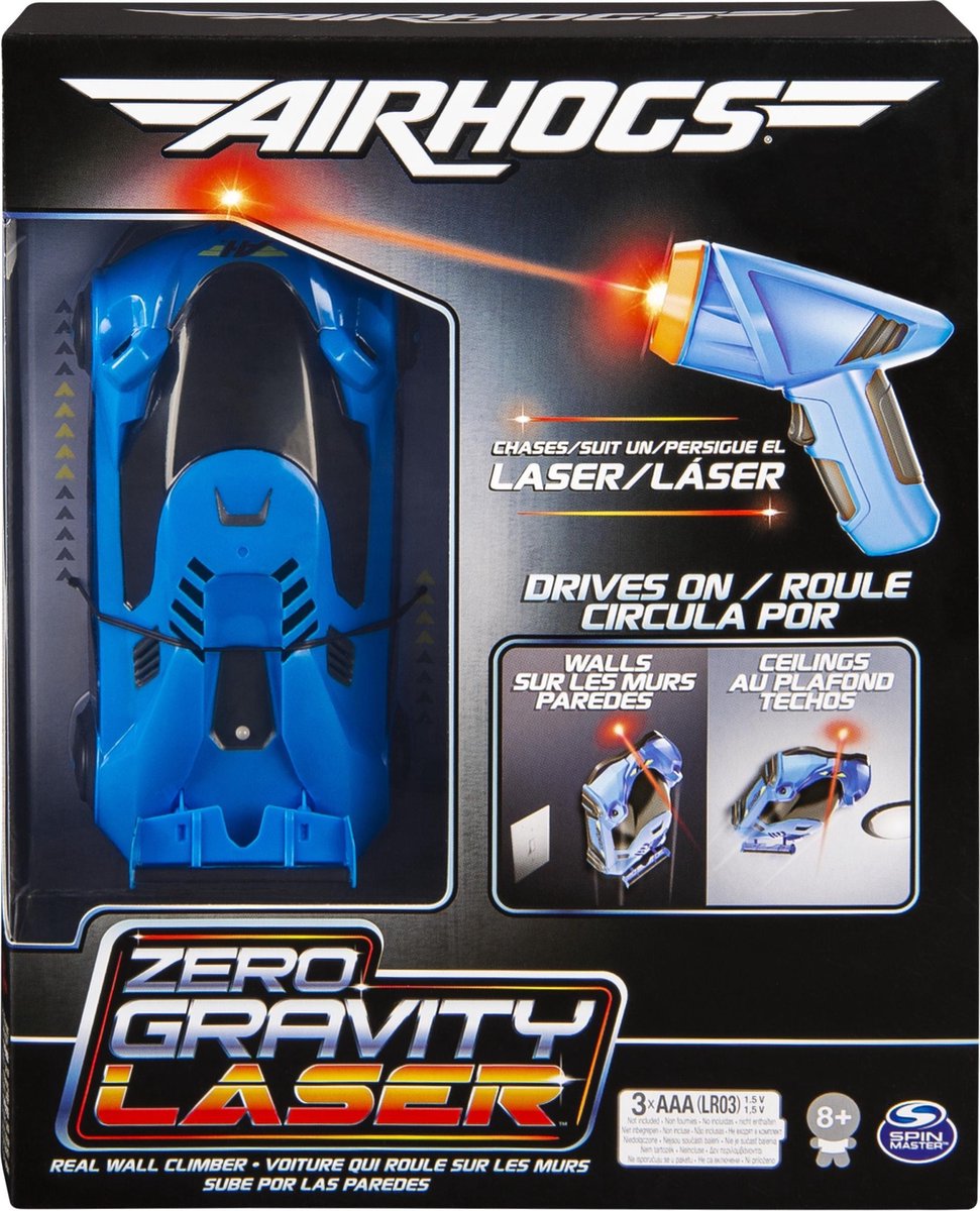 Air Hogs LASER ZERO GRAVITY - VOITURE TELECOMMANDEE - - Voiture enfant laser  qui roule... | bol.com