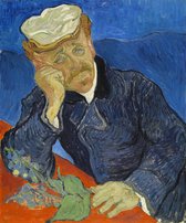 Vincent van Gogh, Portret van Dr. Gachet (twee versies), 1890 op aluminium, 100 X 150 CM