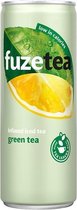 Fuze Tea Green Tea Blikjes Frisdrank 25cl Tray 24 Stuks