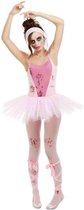 Smiffys Kostuum -L- Zombie Ballerina Roze