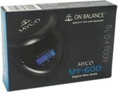 MYCO MY 600 PROFESSIONELE PRECISIE  MINI WEEGSCHAAL 600G X 0.1G