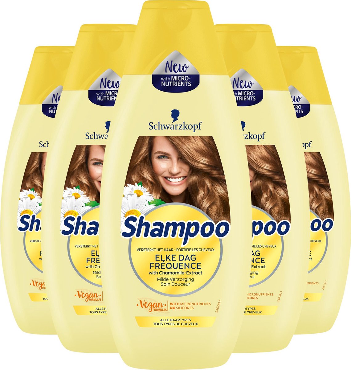 Bol Com Schwarzkopf Elke Dag Shampoo 5x 400ml Voordeelverpakking