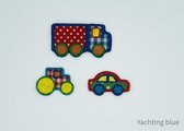 Applicatie - opstrijk - 3 stuks - auto - tractor - vrachtwagen - applicatie - opstrijkbaar -