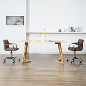 Eetkamerstoelen draaibaar set van 2 stuks (Incl LW anti kras viltjes) - Eetkamer stoelen - Extra stoelen voor huiskamer - Bureau stoel - Dineerstoelen – Tafelstoelen