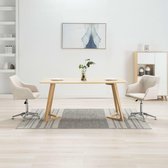 Eetkamerstoelen draaibaar set van 2 stuks (Incl LW anti kras viltjes) - Eetkamer stoelen - Extra stoelen voor huiskamer - Bureau stoel - Dineerstoelen – Tafelstoelen