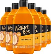Nature Box Argan Shampoo 6x 385 ml - Voordeelverpakking