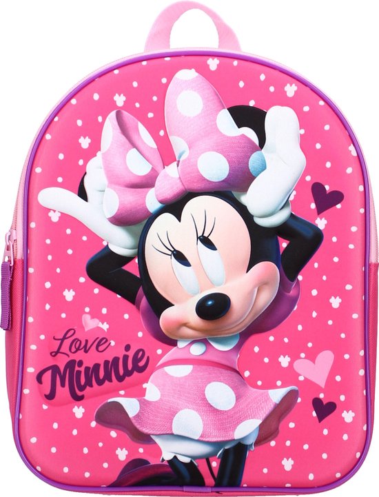 Disney Rugzak Minnie Mouse Meisjes 32 X 26 X 11 Cm Roze