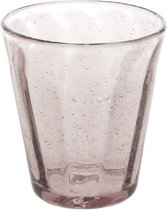 Tognana - Kolors - CADEAU tip - Waterglas - Party Glas - 34cl - Mond geblazen - Ciclamino Roze - set a 12 stuks