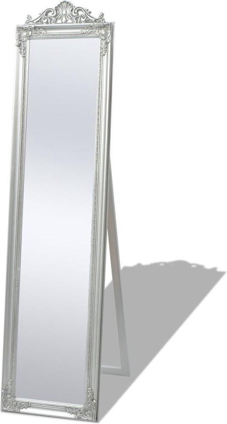 Miroir sur pied avec rangement de bijoux (horloge 3d LW incluse) / boîte à  bijoux /... | bol.com