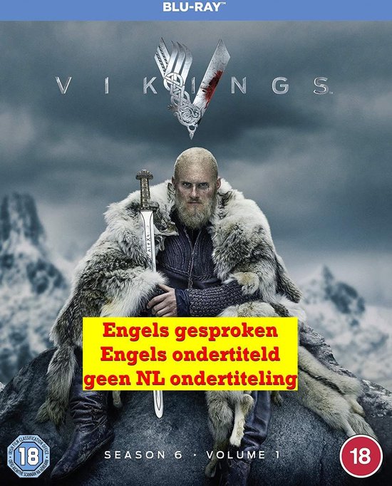 Vikings Season 6 Volume 1 (Engelstalige Versie) (Blu-ray) (Region Free)