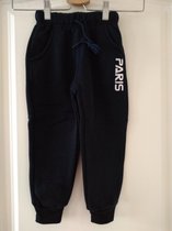 Jongens joggingbroek Paris donkerblauw 122/128