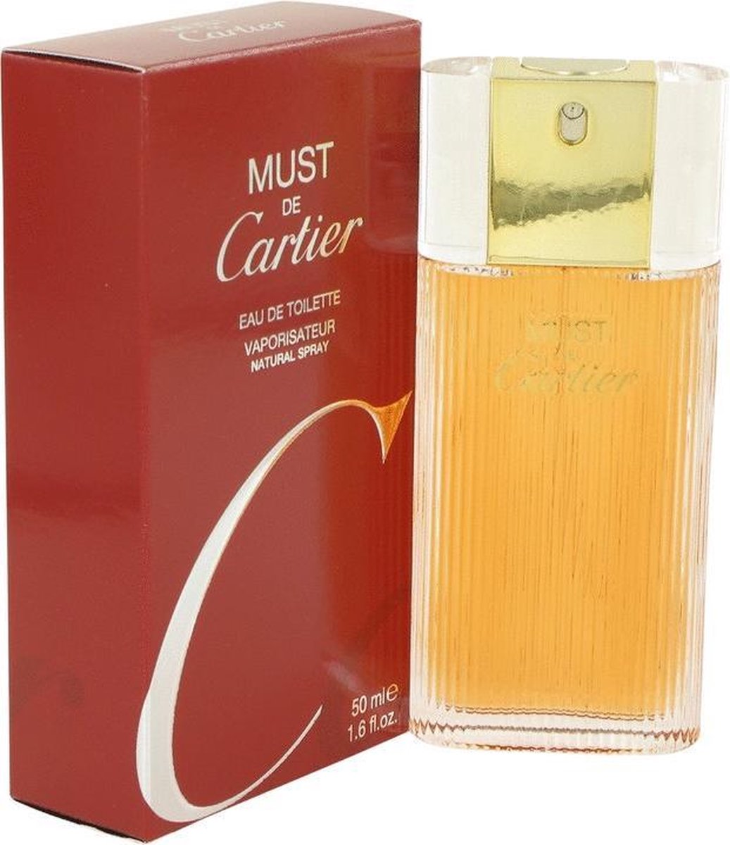 Cartier Must for Women - 50 ml - Eau de toilette | bol.com