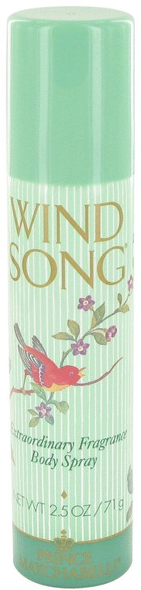 Goedkoopste Prince Matchabelli Wind Song Body Spray - 75 ml - Fragrances For Women