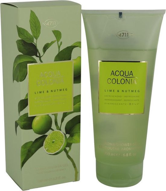 4711 A.C. Lime & Nutmeg Shower Gel 200ml bol