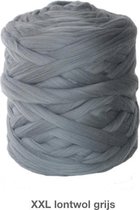 XXL wol-Merino Lontwol-4 kg grijs