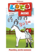 Omslag Loco mini Rekenen Paarden, eerste sommen