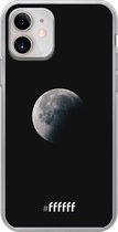iPhone 12 Mini Hoesje Transparant TPU Case - Moon Night #ffffff