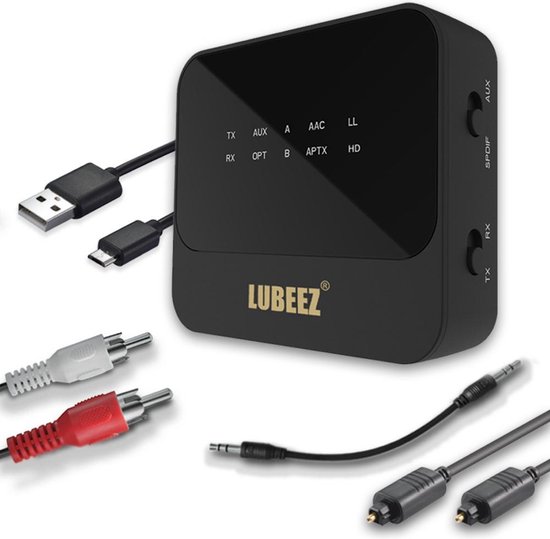 LUBEEZ© - Bluetooth ontvanger - Bluetooth 5.0 - LUBEEZ®