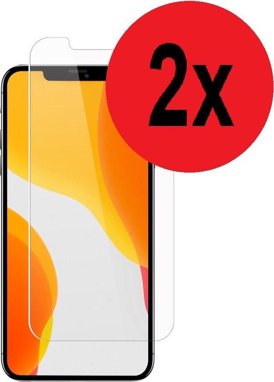iPhone 12 Mini Screenprotector iPhone 12 Mini Screen Protector 2x Bescherm Glas