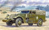 Zvezda M-3 Armored Scout Car with Canvas + Ammo by Mig lijm