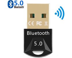 DrPhone B8 - Bluetooth 5.0 Dongle - Windows Adapter Desktop PC / Laptop - BT5.0 + EDR - Dual Modus - 2 Apparaten - 20 Meter Afstand