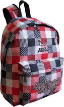 Plain backpack Redwhite