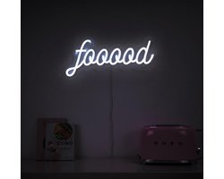 Fooooood Led Neon Sign - Neon Verlichting - Vector - Neon Lamp Muur - Neon Wandlamp - Dimbaar - Neon Light -