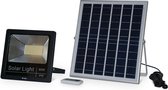 Solar buitenlamp LED 40W met zonnepaneel, afstandsbediening , warm wit, lamp bestand tegen regen, autonome werking