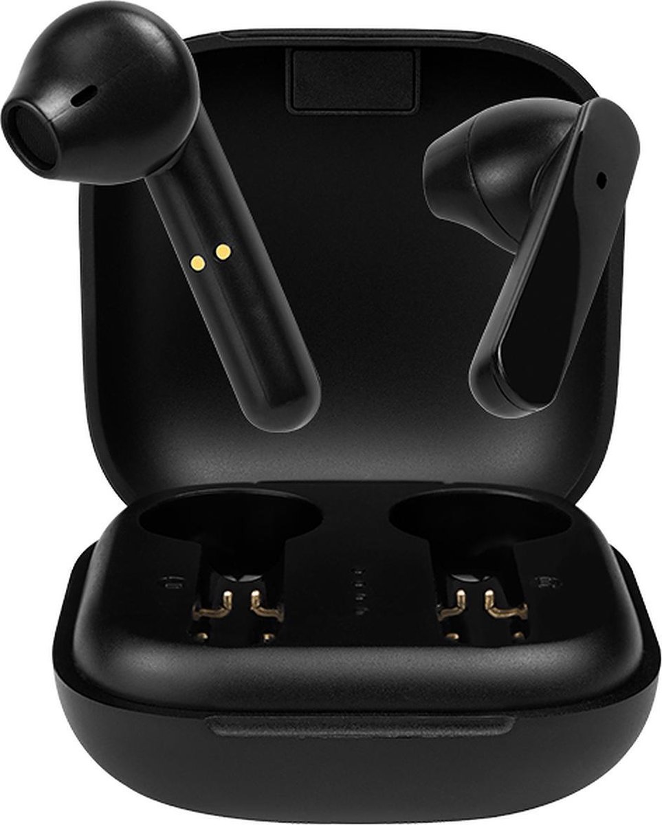 Mobstore EarBuds D-003 Zwart - Draadloze Oordopjes - - Bluetooth oordopjes - Oordopjes draadloos - Draadloos - Bluetooth Oortjes - oordopjes - Sport oortjes - - Geschikt vooriPhone en Android