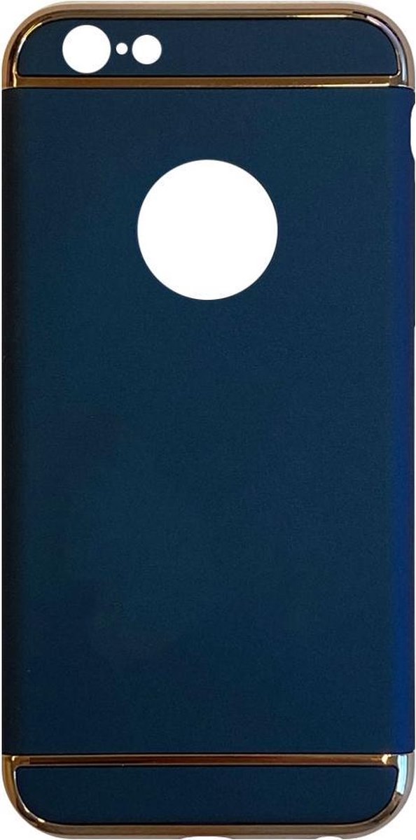 Fit Fashion - Hardcase Hoesje - Geschikt voor iPhone 6 Plus/6S Plus - Blauw
