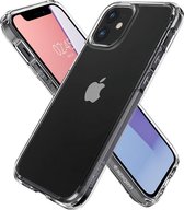 Spigen Crystal Hybrid Apple iPhone 12 / 12 Pro Hoesje - Transparant